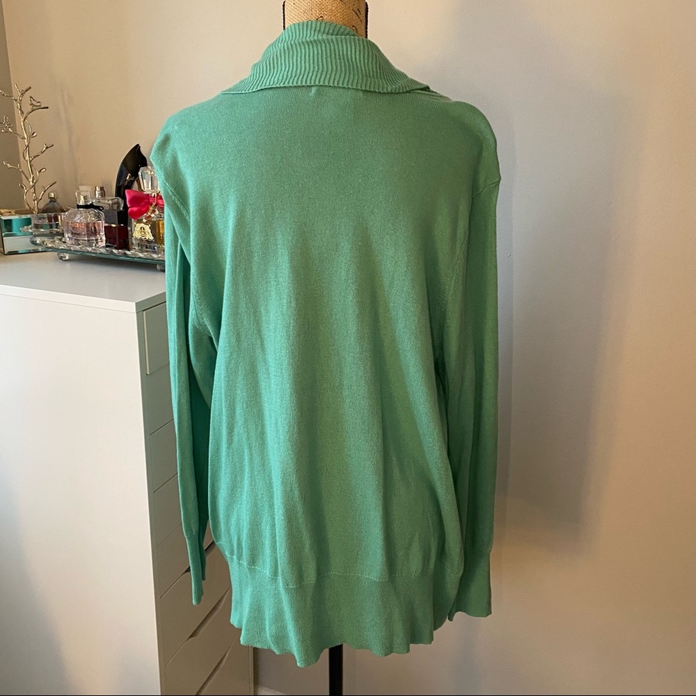 Mint Green Cardigan NWT - Picture 7 of 8